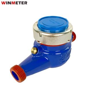 <span class=keywords><strong>Compteur</strong></span> de débit multi-jets DN20 à cadran sec R100 en fonte IP68 à réglage externe pour chantier, homologué CE Classe B, Moyen-Orient - Product Image 1