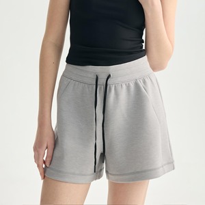 YIYI Pantaloncini Casual Traspiranti a Vestibilità Ampia per Donne, Shorts da Yoga <span class=keywords><strong>con</strong></span> <span class=keywords><strong>Elastico</strong></span> Largo <span class=keywords><strong>in</strong></span> <span class=keywords><strong>Vita</strong></span> e Cordoncino, Morbidi Pantaloncini Sportivi - Product Image 3