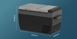 10千克制冰机45L电动冰箱DC压缩机冷却便携式汽车用冰箱冰柜子弹形制冰机 - Product Image 5