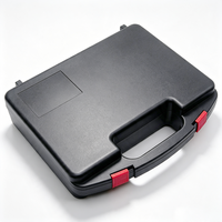 U-S001C 9,5 pouces, prix d'usine OEM, étui de transport rigide en PP injecté pour petits instruments, avec insert en mousse et logo, pour outils