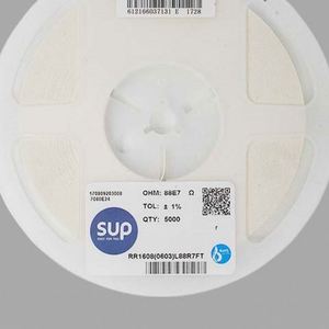 Whole Sale RR1608 0603L88R7FT 0603 1608 Resistors Chip Resistors SMD Resistors 88.7ohm 1% 1/10W Thick Film Resistor - Product Image 1