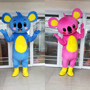 Costumes de poupées de dessin animé Koala Performance, accessoires promotionnels mignons pour la tête, jouets en peluche pour adultes ambulants - Product Image 1