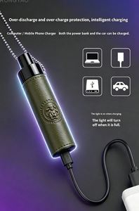 ไฟแช็คแบบชาร์จ USB ยอดนิยมในสหภาพยุโรป คุณภาพสูง พกพาสะดวก อุปกรณ์สูบบุหรี่ 1 มล. 2 มล. 2 กรัม แบบยืดหยุ่น รับผลิตแบบ OEM - Product Image 2
