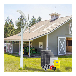120v 220v 380v Vawt Wind Mill 3kw 30kw 25kw 20kva 10kw 5kw Vertical Axis Turbines Generator for Home Use RX-XV 1kw 2kw 3kw 5000 - Product Image 1