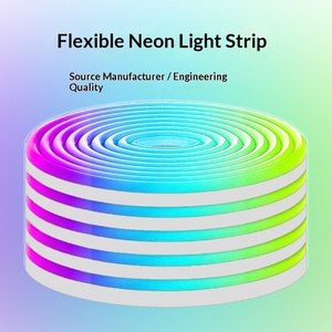 <b>LED</b> silicone lamp with atmosphere <b>color</b>-<b>changing</b> RGB colorful set outdoor Bluetooth control 24/60/72 lamp waterproof - Product Image 2