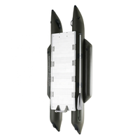 Pèche gonflable en aluminium pour 2 personnes, petit Tube flotteur personnalisé, chaussons, nouveauté