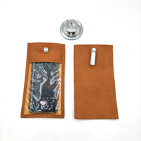 Nouvelle pochette de téléphone en cuir PU anti-photographie, étanche et scellée, pour extérieur, avec verrouillage anti-caméra de téléphone portable