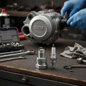 BUJ CR7HSA SYM Symphony SR150 Bujía para sistemas eléctricos e ignición de motocicletas TR Origin - Product Image 3