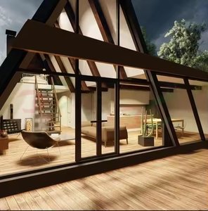 Moderna cabina A-Frame minuscola con Design triangolare per edifici esterni con struttura in acciaio - Product Image 2