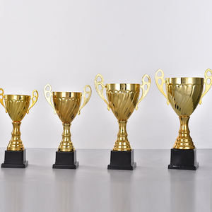 Trophée en métal de nouveau design Coupe du trophée en métal Vente en gros en usine en Chine Trophée en métal de sport de football mondial - Product Image 3