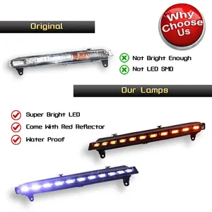 <span class=keywords><strong>Clignotant</strong></span> de voiture TYPY pour <span class=keywords><strong>Audi</strong></span> Q7 2006-2015, <span class=keywords><strong>clignotant</strong></span> LED <span class=keywords><strong>clignotant</strong></span>, feux de jour jaunes, feux de jour, feux antibrouillard - Product Image 3