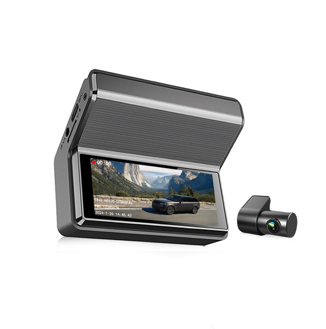3.16 Inch IPS Screen 170 Angle Car Dash Cam with WiFi Night Vision G-sensor 1080p Recording MicroSD Card