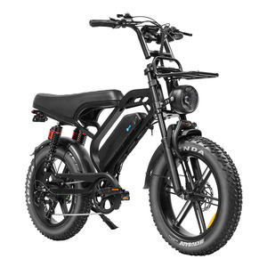 Bicicleta Eléctrica Urbana Fatbike V20 Limitada en Existencia en la UE, Motor de 250 W, 48 V, 15.6 Ah, Frenos de Disco Dobles, Suspensión, Bicicleta Eléctrica de Montaña para Terreno Difícil - Product Image 1