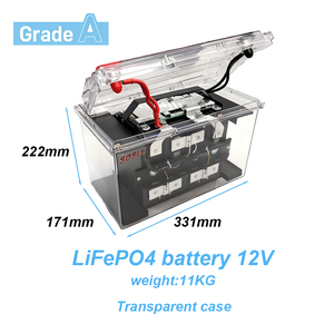 <span class=keywords><strong>Batterie</strong></span> LiFePO4 transparente SOSLLI 12V 100Ah durable avec boîtier robuste transparent pour applications marines, yachts, voiliers, bateaux-maisons et auxiliaires - Product Image 2