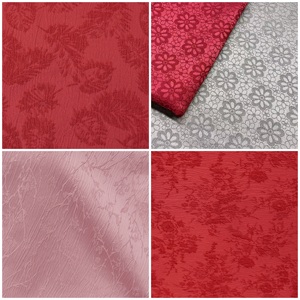 Colección Jacquard Serie 77 7701-7735 Tela Jacquard Tipo Seda con Diseño de Textura 3D 98% Poliéster 2% Elastano 170gsm 160cm - Product Image 2