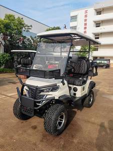 2023 nuovo rilasciato 2 posti 4 posti shopping caccia trasporto a breve distanza carrello da golf elettrico motorizzato - Product Image 4