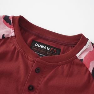 Camisas de trabajo de seguridad ignífugas NFPA 100% de algodón 2112 al por mayor ropa de soldadura FR transpirable personalizada - Product Image 5