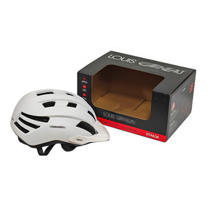 Custom CMYK colore stampato in cartone ondulato <span class=keywords><strong>per</strong></span> moto casco Display scatola di spedizione con materiale riciclato - Product Image 1