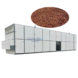 High Output Liquor Lees Vegetable Continuous Mesh Belt Dryer Liquor Lees Powder Production Line - Product Image 1