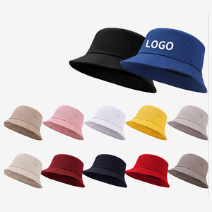 Chapeau Bob en Coton Personnalisé avec Logo Brodé, Large Bord, Protection Solaire, Mode Loisirs Extérieur, Chapeau de Pêcheur - Product Image 1