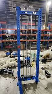 Macchina a Cavi <span class=keywords><strong>Pulley</strong></span> per Esercizi a Casa Unisex in Acciaio per Trazioni Crossover Squat per Allenamento di Petto Spalle Schiena Braccia - Product Image 4