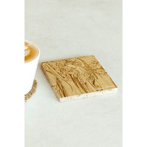 ชุดจานรองแก้วอุปกรณ์เสริมเครื่องดื่มแบบหินเดี่ยว วิลเลียม มอร์ริส ซีรีส์ 18 - Product Image 2