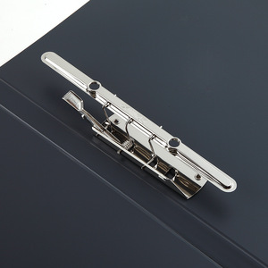 A603 <b>Folder</b> <b>A4</b> Plastic <b>File</b> <b>Folder</b> Opaque Lamination Printing 21mm Back Width Blue Black Red - Product Image 2