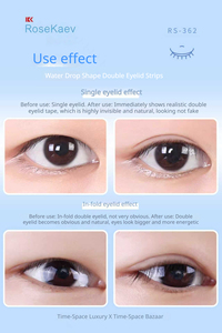 Cinta Adhesiva Invisible de Encaje para Párpados Dobles, de Aspecto Natural, Dile Adiós a los Párpados Simples, Cómoda y Transpirable - Product Image 5