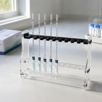 Pipette ESR jetable, tube de séparation des sédiments, longueur 230 mm, pour laboratoire hospitalier, analyse sanguine ESR