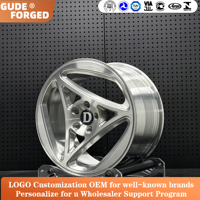 Jantes en alliage de luxe GUDE forgées sur mesure 5x114.3 5x127 5x120 pour C8 Focus ST Chevy 16-26 pouces 18x8.5 20x10