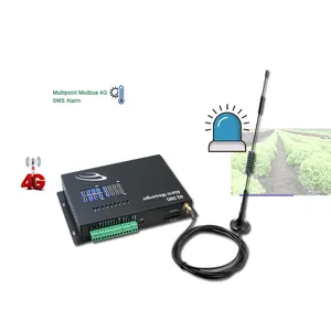 smart farming multi channel Multipoint Modbus 4G SMS Alarm thermocouple data logger