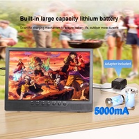 Televisor Inteligente Portátil con Energía Solar AG, Android HD FHD, Pantalla de 14, 15.6, 17.3 y 20 Pulgadas para Hogar, Auto, Camping, Tienda, Televisión LED para Exteriores