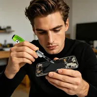Kit de tournevis de précision en plastique 32 en 1, outil de réparation multifonctionnel pour le démontage et la réparation de téléphones, ordinateurs et appareils électroniques