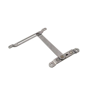 Limitador de ventana de acero inoxidable <span class=keywords><strong>Brazo</strong></span> de restricción de <span class=keywords><strong>bisagra</strong></span> de 2 barras <span class=keywords><strong>con</strong></span> bloqueo - Product Image 3