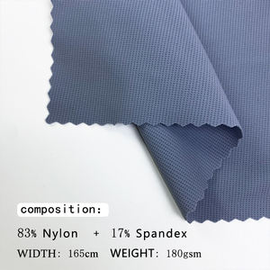 180gsm 83 Nylon 17 Spandex Gimnasio Correr Jacquard Refrigeración Drifit Textil Tejido de punto Ropa deportiva Camiseta - Product Image 4