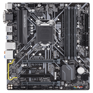 Tarjeta Madre para Juegos GIGA B365M D3H con Chipset In-tel B365, Socket LGA 1151, Compatible con Procesadores In-tel Core de 9.ª y 8.ª Generación, B365M - Product Image 3