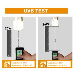 Şanslı Herp 5.0 10.0 13w 26w UV ampul vivaryum sürüngen teraryum uvb floresan ışık sürüngen lamba kompakt uv - Product Image 4