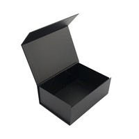 Boîte cadeau rigide magnétique de luxe personnalisée de couleur violette, en forme de livre, pliable, en papier, avec gaufrage, laminage mat, revêtement UV, recyclée