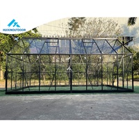 Serre de sécurité en verre trempé de 4mm Mini serre portable Serre de jardin