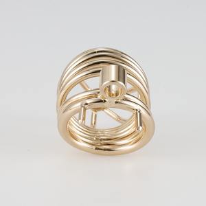 Getto maschio gabbia di castità dispositivo grande gabbia di castità con 3 anelli attivi giocattolo per adulti del sesso per gli uomini pene esercizio chiave e serratura - Product Image 6