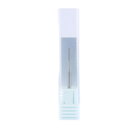 Fraise en carbure de tungstène dentaire pour machine de fraisage de laboratoire dentaire, fraise CAD/CAM pour le finissage des épaules d'implants