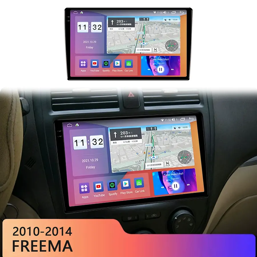 Reproductor de DVD para coche navegación y GPS totalmente apto para pantallas grandes de coche para Mazda 6 Ruiyi Xingcheng Laoma 3 Sanpulima CX7 estéreo de coche