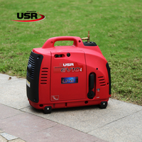 Générateurs de gaz GPL super silencieux 1000W démarrage à recul moteur refroidi par air à 4 temps certificat EPA portable monophasé 60Hz