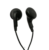 Harga Murah Headset Sekali Pakai 3.5Mm untuk Pesawat, Earphone Berkabel di Dalam Telinga, Earphone Stereo Musik untuk Penerbangan, Grosir