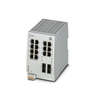 Phoenix Contact Industrial Ethernet <b>Switch</b> <b>8</b> <b>Ports</b> FL <b>SWITCH</b> 2206-2FX SNMP Support General Use - Product Image 4