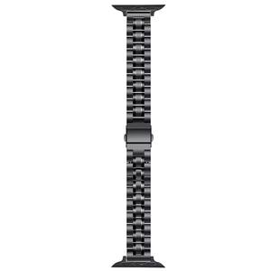 Bracelets de montre élégants et fins en métal pour femmes, pour IWatch <span class=keywords><strong>5</strong></span>, bracelet en acier inoxydable à <span class=keywords><strong>5</strong></span> maillons fins pour <span class=keywords><strong>Apple</strong></span> <span class=keywords><strong>Watch</strong></span> - Product Image 6