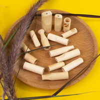 Embouts filtrants personnalisés pour cigarettes et cigares, embouts roulés, embouts ronds, filtres en nid d'abeille, embouts coniques en bambou et en bois