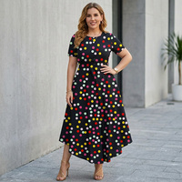 Robes décontractées pour femmes, dernière conception OEM, élégantes, à lacets, à manches courtes, imprimées, longues, robes d'été pour femmes