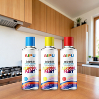 Peinture acrylique en spray à base d'eau, faible teneur en COV, pour graffitis automobiles, effet craquelé, vente en gros OEM, pour intérieur et maison