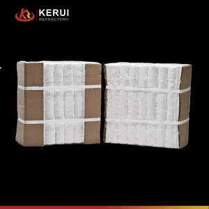 KERUI a de bonnes propriétés d'isolation thermique et thermique Machine de compression Module de fibre céramique pour l'intérieur du compresseur